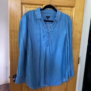 Chambray popover Talbots